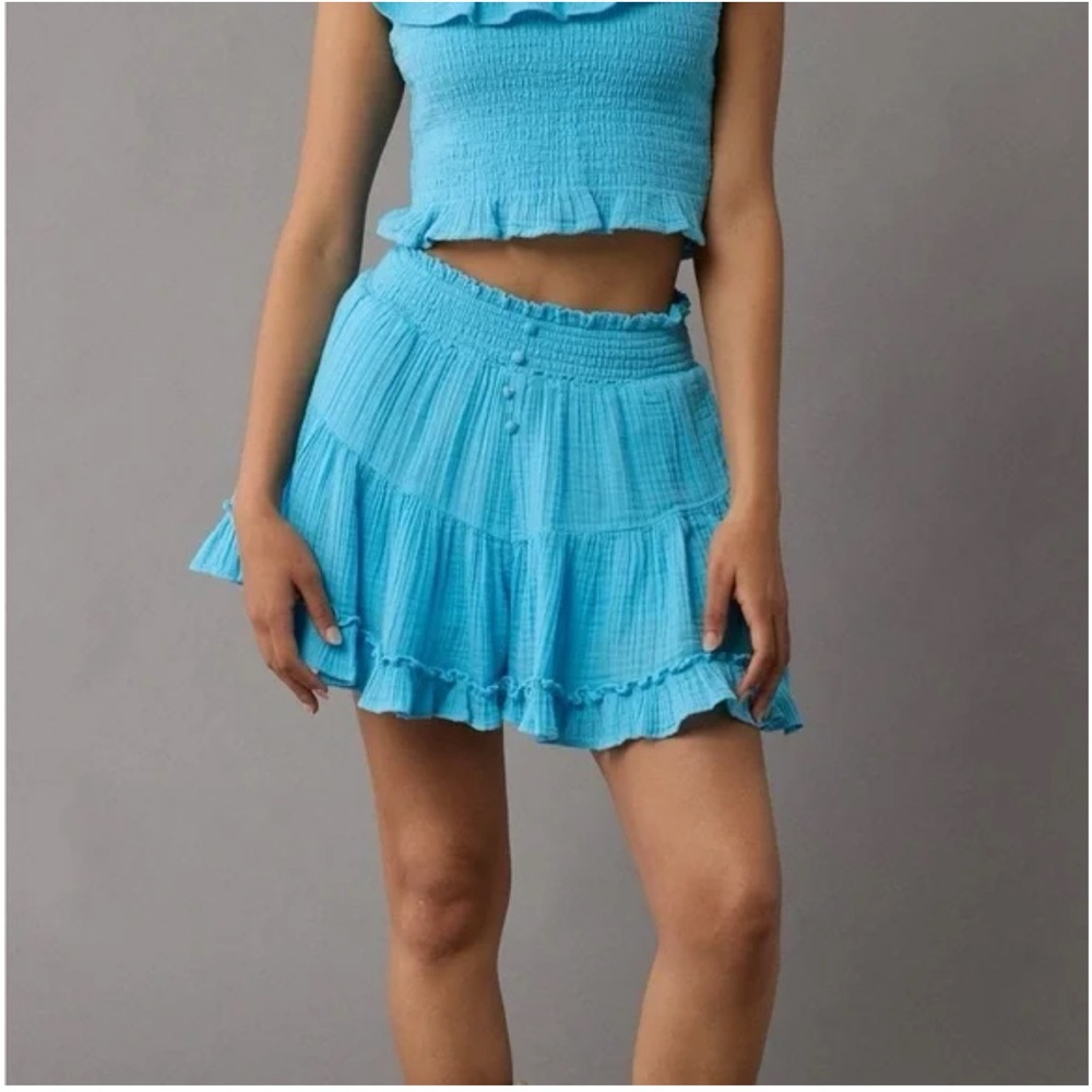 AE Tiered Ruffle Bloomer Shorts
